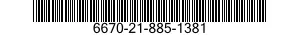 6670-21-885-1381 SCALE,WEIGHING 6670218851381 218851381
