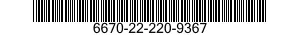 6670-22-220-9367 SCALE,DIAL INDICATI 6670222209367 222209367