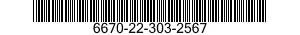 6670-22-303-2567  6670223032567 223032567