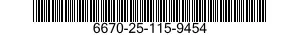 6670-25-115-9454 SCALE,WEIGHING 6670251159454 251159454