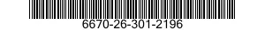 6670-26-301-2196 SCALE,WEIGHING 6670263012196 263012196