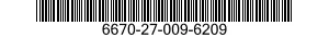 6670-27-009-6209 HOLDER,BALANCE WEIGHT 6670270096209 270096209