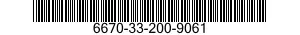 6670-33-200-9061 BALANCE,TRIP 6670332009061 332009061