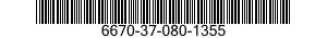 6670-37-080-1355  6670370801355 370801355