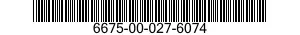 6675-00-027-6074  6675000276074 000276074