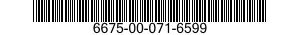 6675-00-071-6599  6675000716599 000716599