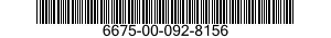 6675-00-092-8156  6675000928156 000928156