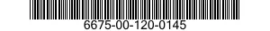 6675-00-120-0145  6675001200145 001200145