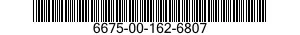 6675-00-162-6807  6675001626807 001626807