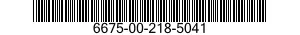 6675-00-218-5041  6675002185041 002185041