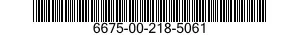 6675-00-218-5061  6675002185061 002185061