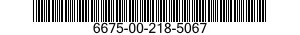 6675-00-218-5067  6675002185067 002185067