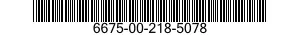 6675-00-218-5078  6675002185078 002185078