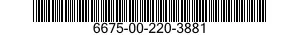 6675-00-220-3881  6675002203881 002203881