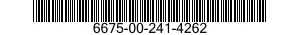 6675-00-241-4262 PROTRACTOR,SEMICIRCULAR 6675002414262 002414262