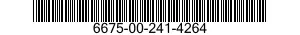 6675-00-241-4264 PROTRACTOR,SEMICIRCULAR 6675002414264 002414264