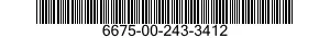 6675-00-243-3412 SCALE,DRAFTING 6675002433412 002433412