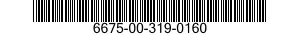 6675-00-319-0160  6675003190160 003190160