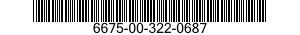 6675-00-322-0687  6675003220687 003220687