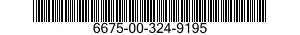 6675-00-324-9195  6675003249195 003249195