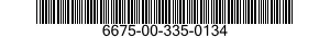 6675-00-335-0134  6675003350134 003350134