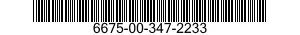 6675-00-347-2233  6675003472233 003472233