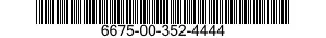 6675-00-352-4444  6675003524444 003524444