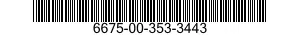 6675-00-353-3443  6675003533443 003533443