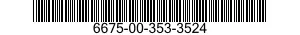 6675-00-353-3524  6675003533524 003533524