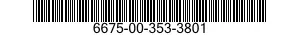 6675-00-353-3801  6675003533801 003533801