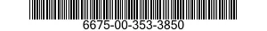 6675-00-353-3850  6675003533850 003533850