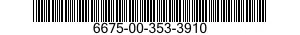 6675-00-353-3910  6675003533910 003533910