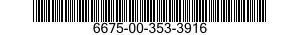 6675-00-353-3916  6675003533916 003533916