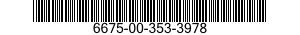 6675-00-353-3978  6675003533978 003533978