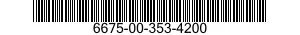 6675-00-353-4200  6675003534200 003534200