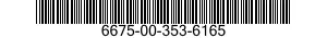 6675-00-353-6165  6675003536165 003536165