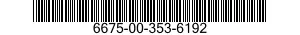 6675-00-353-6192  6675003536192 003536192