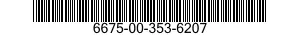 6675-00-353-6207  6675003536207 003536207