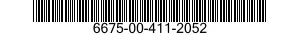 6675-00-411-2052  6675004112052 004112052