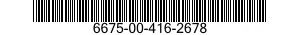 6675-00-416-2678  6675004162678 004162678