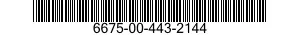 6675-00-443-2144  6675004432144 004432144