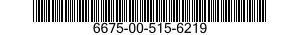 6675-00-515-6219  6675005156219 005156219