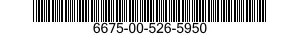 6675-00-526-5950  6675005265950 005265950