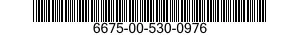 6675-00-530-0976  6675005300976 005300976