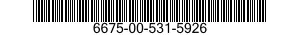 6675-00-531-5926  6675005315926 005315926