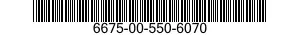 6675-00-550-6070  6675005506070 005506070
