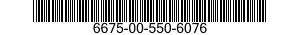 6675-00-550-6076  6675005506076 005506076