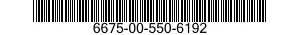 6675-00-550-6192  6675005506192 005506192