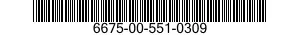 6675-00-551-0309  6675005510309 005510309