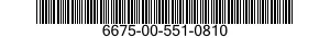 6675-00-551-0810  6675005510810 005510810